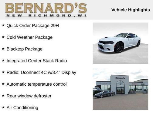 White 2022 Dodge Charger GT