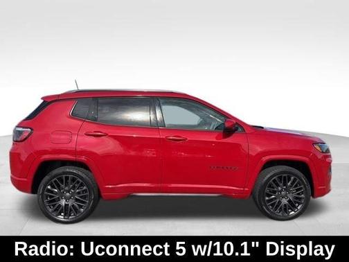 Red 2022 Jeep Compass Limited