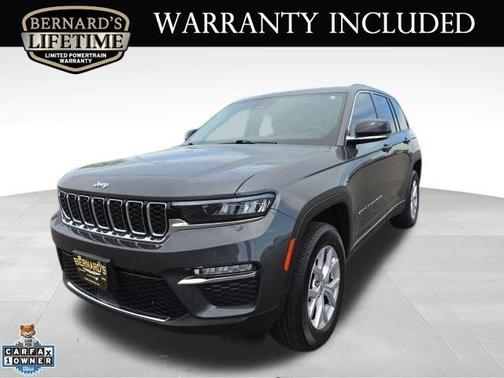 Gray 2022 Jeep Grand Cherokee Limited