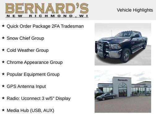 2017 RAM 2500 Tradesman