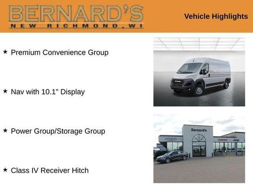 2026 RAM ProMaster 2500 High Roof