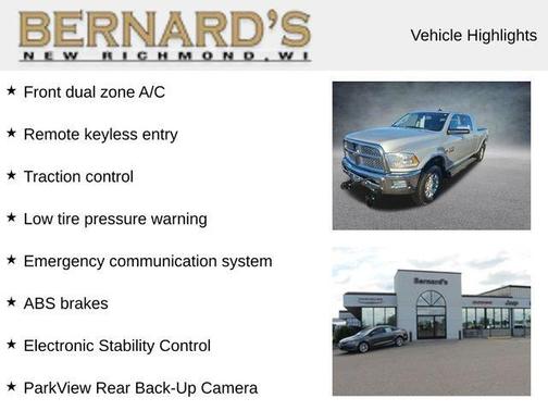 Bright Silver Clearcoat Metallic 2016 RAM 2500 Laramie