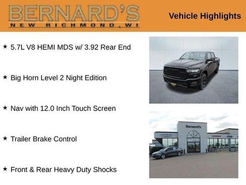 2026 RAM 1500 Big Horn/Lone Star