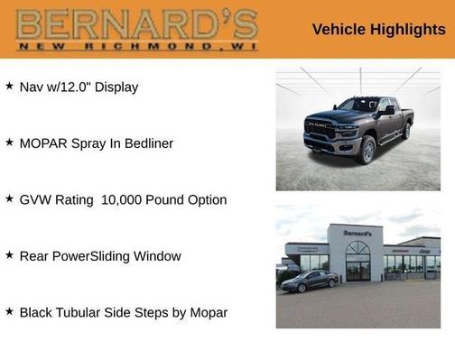 Gray 2026 RAM 2500 Tradesman