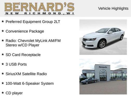 2015 Chevrolet Impala 2LT