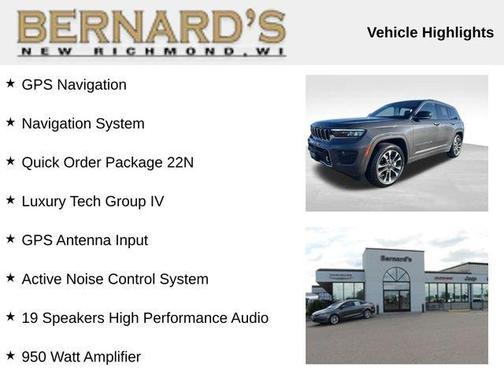 2022 Jeep Grand Cherokee Overland