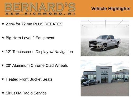 2026 RAM 1500 Big Horn