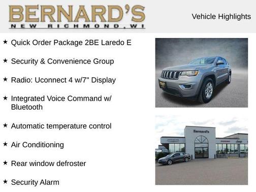 2019 Jeep Grand Cherokee Laredo E