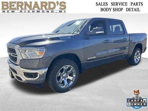 Granite Crystal Clearcoat Metallic 2022 RAM 1500 Big Horn