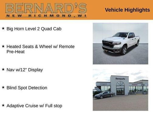 2025 RAM 1500 Big Horn/Lone Star