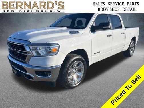 Bright White Clearcoat 2020 RAM 1500 Big Horn