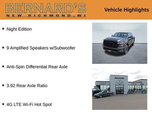 2026 RAM 1500 Big Horn/Lone Star