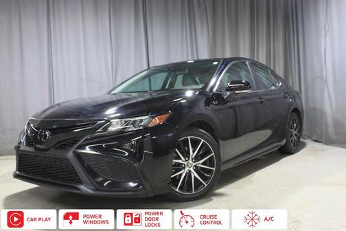 Midnight Black Metallic 2024 Toyota Camry SE