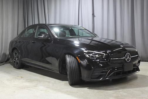 Black 2022 Mercedes-Benz E-Class E 350 4MATIC