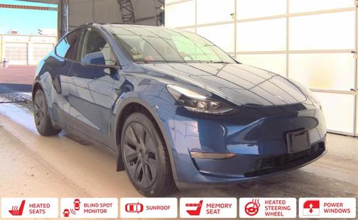 Deep Blue Metallic 2024 Tesla Model Y Long Range