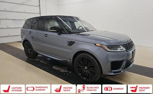 Byron Blue 2019 Land Rover Range Rover Sport 5.0L Supercharged Dynamic