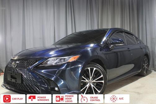 Blue 2020 Toyota Camry