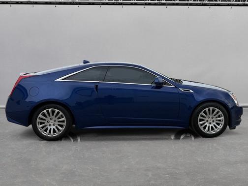 Opulent Blue Metallic 2012 Cadillac CTS 2dr Cpe Premium AWD