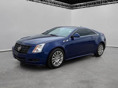 Opulent Blue Metallic 2012 Cadillac CTS 2dr Cpe Premium AWD