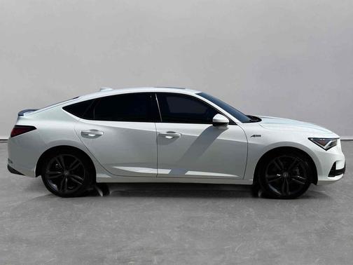 Platinum White Pearl 2024 Acura Integra CVT w/A-Spec Package
