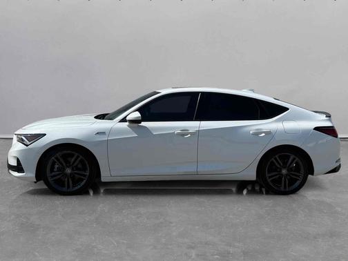 Platinum White Pearl 2024 Acura Integra CVT w/A-Spec Package