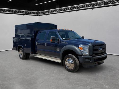 Blue Jeans Metallic 2013 Ford F-450 4WD Crew Cab 176" WB 60" CA XL