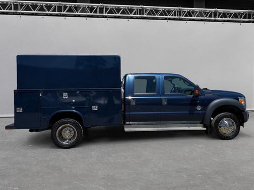 Blue Jeans Metallic 2013 Ford F-450 4WD Crew Cab 176" WB 60" CA XL