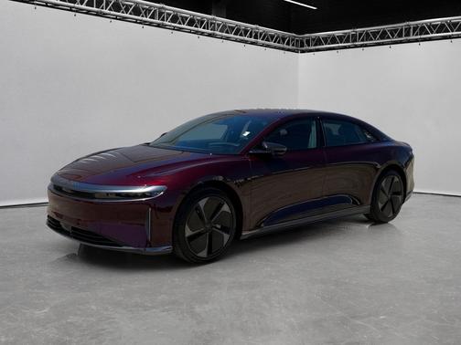 Zenith Red Metallic 2024 Lucid Air Touring AWD