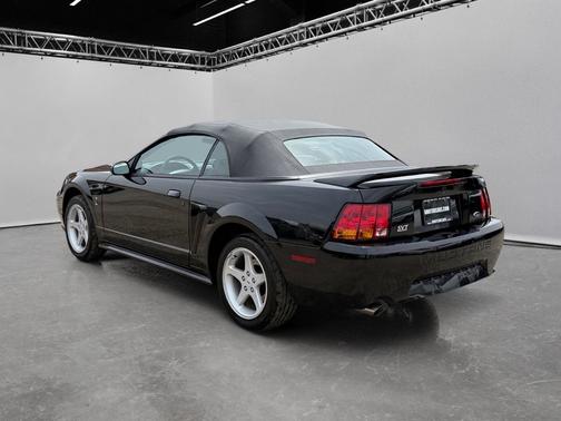 Black 1999 Ford Mustang 2dr Convertible SVT Cobra
