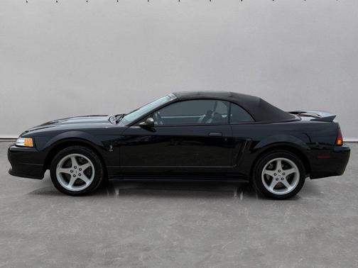 Black 1999 Ford Mustang 2dr Convertible SVT Cobra