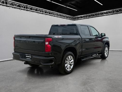 Black 2024 Chevrolet Silverado 1500 4WD Crew Cab 147" Custom