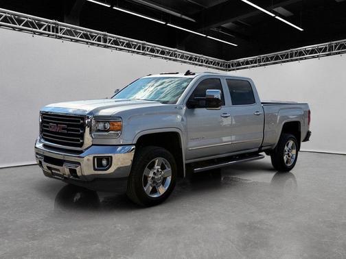 Quicksilver Metallic 2016 GMC Sierra 3500 4WD Crew Cab 153.7" SLT