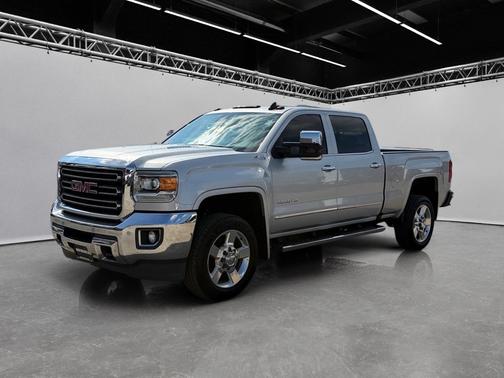 Quicksilver Metallic 2016 GMC Sierra 3500 4WD Crew Cab 153.7" SLT