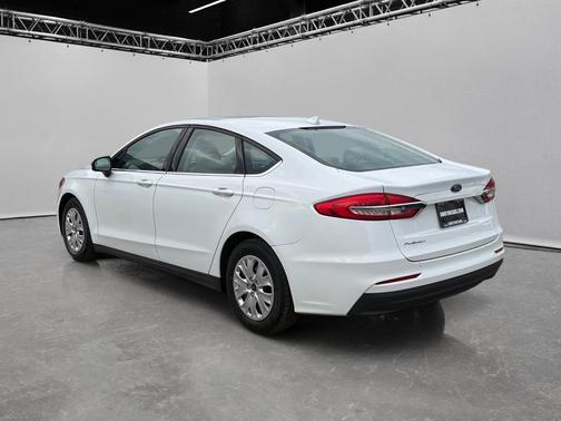 Oxford White 2020 Ford Fusion S FWD