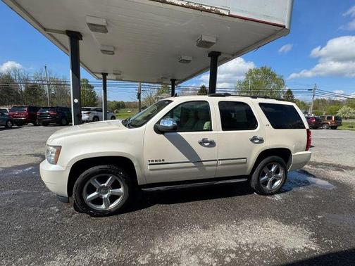 Pearl White 2013 Chevrolet Tahoe LTZ