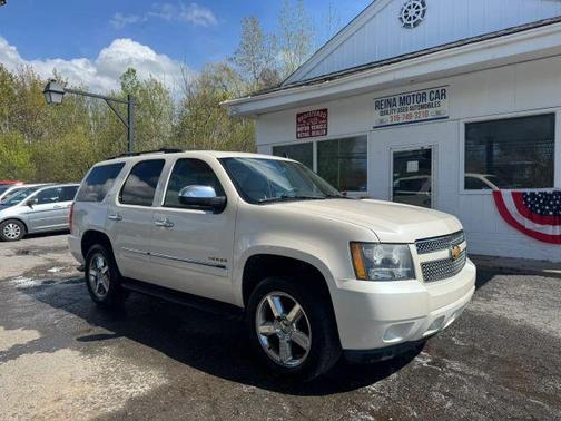 Pearl White 2013 Chevrolet Tahoe LTZ