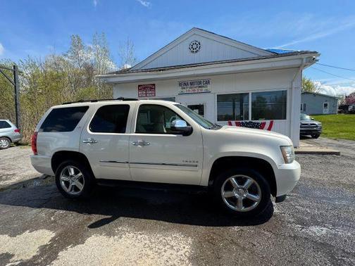 Pearl White 2013 Chevrolet Tahoe LTZ