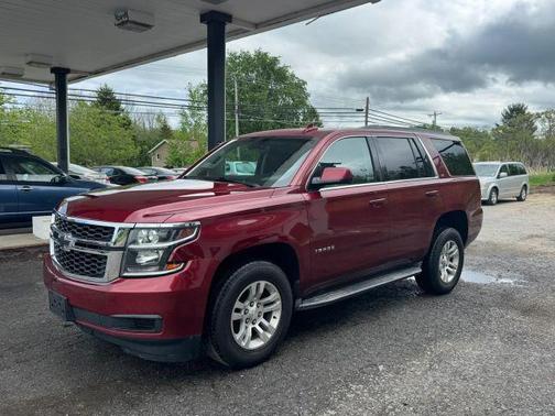 Red 2016 Chevrolet Tahoe LS