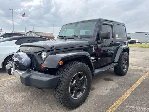 Black Clearcoat 2015 Jeep Wrangler Sahara