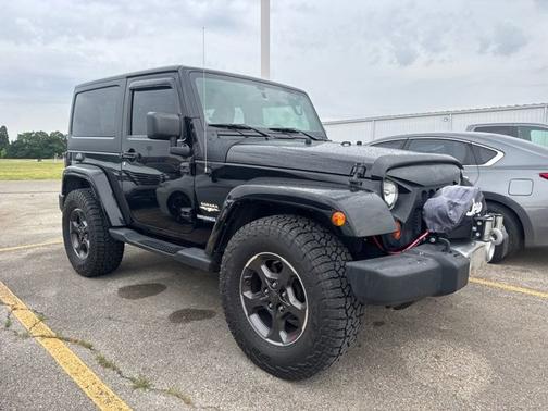 Black Clearcoat 2015 Jeep Wrangler Sahara