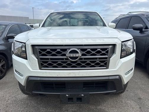 Glacier White 2023 Nissan Frontier SV