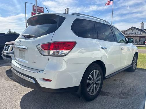 Moonlight White 2014 Nissan Pathfinder SV