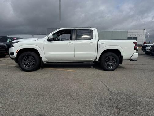 Glacier White 2026 Nissan Frontier SV
