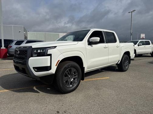 Glacier White 2026 Nissan Frontier SV