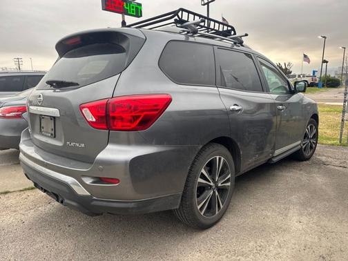 Gun Metallic 2020 Nissan Pathfinder Platinum