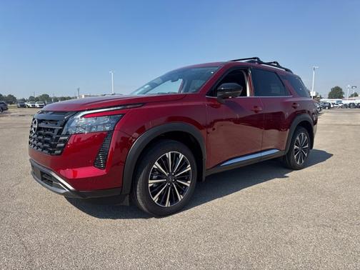 Scarlet Ember Tintcoat 2026 Nissan Pathfinder Platinum
