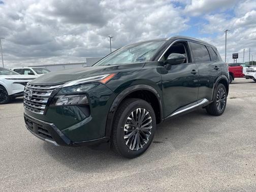Obsidian Green 2026 Nissan Rogue Platinum