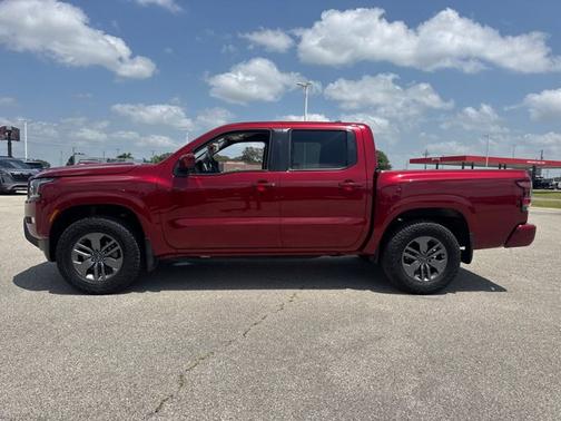 Cardinal Red Metallic Tricoat 2023 Nissan Frontier SV