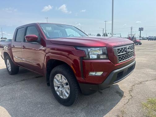 Cardinal Red Metallic Tricoat 2023 Nissan Frontier SV