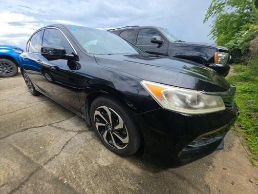 Black 2016 Honda Accord EX-L